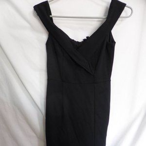 LULUS, s, small, black dress, zip back, BNWT